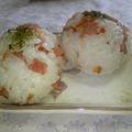 レアレアチーズ's cooksnap of when they made ランチに☆しそベーコンおにぎり.