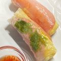 shimaru's cooksnap of when they made もっちり☆ハムたまご春巻き.