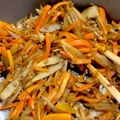 Mieまま's cooksnap of when they made 簡単！ウマイ！カレーきんぴらごぼう.