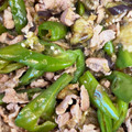クックXXQ1ZB☆'s cooksnap of when they made 茄子と万願寺とうがらし、豚バラ甘辛炒め.