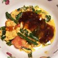 そめさん堂's cooksnap of when they made ふんわり！ニラ玉トマトの甘酢餡がけ.