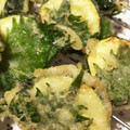 Pugまこちゃん's cooksnap of when they made ズッキーニと大葉のはさみ天ぷら.