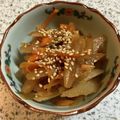 satoppo's cooksnap of when they made ごぼうと人参で胡麻たっぷりきんぴらごぼう.