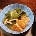 cococo710's cooksnap of when they made モロッコいんげんと油揚げ＆ちくわの煮物.