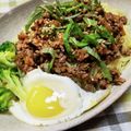 DORA＊DORA's cooksnap of when they made 肉そぼろのあえ麺.