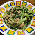 キャップとラム's cooksnap of when they made えのきとネギのツナ炒め.