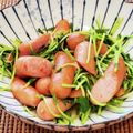 あーこ姐's cooksnap of when they made ✽豆苗ウィンナー炒め✽.