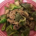 チェリチョコ's cooksnap of when they made 豚ピーマン胡麻みそ炒め.