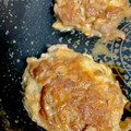 福's cooksnap of when they made 切り落とし豚肉で…ほろほろミニバーグ.