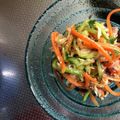 Sac’HiNa's cooksnap of when they made 栄養満点！鯖缶と切り干し大根の健康サラダ.