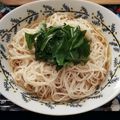 ☆hikonyan☆'s cooksnap of when they made レモンと大葉のさっぱりそうめん.