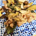 ajun0219's cooksnap of when they made 豚肉と茄子のバジル炒め.
