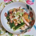 mmameco's cooksnap of when they made 切って和えるだけ！いかキムチ丼.