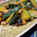 Faiza's cooksnap of when they made かぼちゃと豆のバルサミコマリネ.