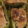 vegeta⁂'s cooksnap of when they made ピーマンと挽肉のみで簡単ピーマン肉詰め！.