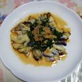 くネコまろす's cooksnap of when they made ごま油で簡単おいしい♪なすのカルパッチョ.