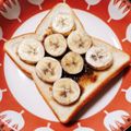 もふもふクロさん's cooksnap of when they made バナナと珈琲バターの冷凍作りおきトースト.