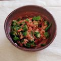 nemuchan's cooksnap of when they made 超 簡単！オクラのシーチキン和え.