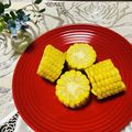 Laufen's cooksnap of when they made 家の、トウキビの茹で方です！.