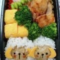 SUNMOONMOM's cooksnap of when they made 簡単＊ひつじさんのキャラ弁.