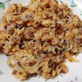 まっち410☆'s cooksnap of when they made 子供もパクパク！絶品しらす納豆チャーハン.