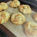 クックEFAR32☆'s cooksnap of when they made 全粒粉*もっちりさつま芋パン.
