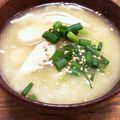 ryok2223's cooksnap of when they made サラダチキンで簡単！鶏がゆ.