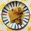 チェックのミニくま's cooksnap of when they made ちょっとのお肉で大根の和風コク味噌炒め.