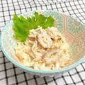ゆづキッチン's cooksnap of when they made 梅マヨキャベツマミ？サラダ.
