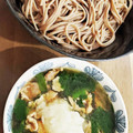 ＭEGUMI❤︎'s cooksnap of when they made 【卯月製麺】豚肉とにらのみぞれ蕎麦.