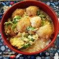 ☆hikonyan☆'s cooksnap of when they made 冷凍から揚げで簡単！から揚げとじ丼♪.