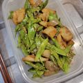 あーちぃのさりまん's cooksnap of when they made 簡単懐かしい味!ささげ,揚げ,蒟蒻の煮物.