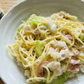 さぉ太's cooksnap of when they made たらとアスパラのチーズソースパスタ.