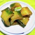 nekoyannnn's cooksnap of when they made きゅうりの味噌煮.