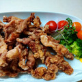 楽食いちばん's cooksnap of when they made 簡単！豚こまの唐揚げ.