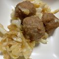 ちゃんこまんさん's cooksnap of when they made 肉団子のキャベツ炒め♪.