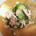 ブランシュkuu's cooksnap of when they made 簡単 我が家のサバ缶de冷や汁.