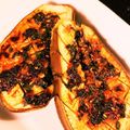 milestone★'s cooksnap of when they made 白なすの大葉味噌田楽.