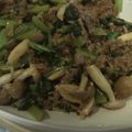 あゆたっくん's cooksnap of when they made ご飯が進む♪牛肉と小松菜の炒め物.