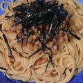 NACHIMAE's cooksnap of when they made バズレシピ☆至高の納豆パスタ.