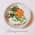 まあまま☆0403's cooksnap of when they made 旨い☆我が家のB級グルメおかかチー玉丼.