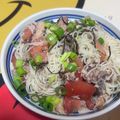 ゆみっち先生's cooksnap of when they made 簡単。トマトとサバ缶の和えそうめん.