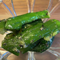 クロクロクローバー's cooksnap of when they made ぽん酢で簡単☆きゅうりのピリ辛常備菜☆.