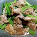 こうのとりヒロシ's cooksnap of when they made 【農家のレシピ】小松菜と豚肉の炒め物.