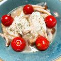 辛名類's cooksnap of when they made 鶏むね肉の白ワイン蒸し.