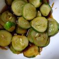 クック00Q0QZ☆'s cooksnap of when they made レンジで簡単〜きゅうりのきゅーちゃん風〜.