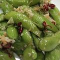 クック8W4H9J☆'s cooksnap of when they made 枝豆のガーリック炒め.