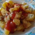 クックV61B91☆'s cooksnap of when they made じゃがいもとツナ炒め　.