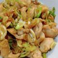 mrclover's cooksnap of when they made ✿鶏肉とねぎの甘辛炒め✿.
