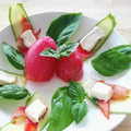 ルチアーノ★★★'s cooksnap of when they made 皮むき凍らせトマトのわさびあんかけ♪.